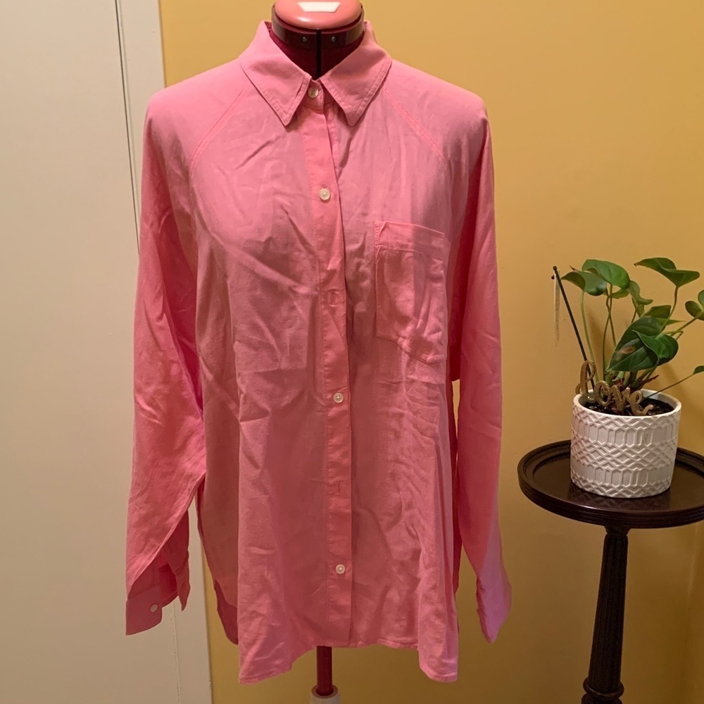 Artizia Wilfred Free Rose Button-Up Blouse
